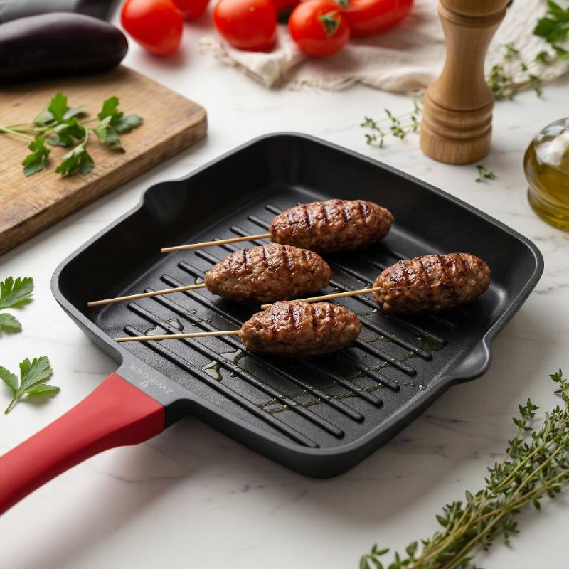 Patelnia grillowa – jak używać jej w kuchni?