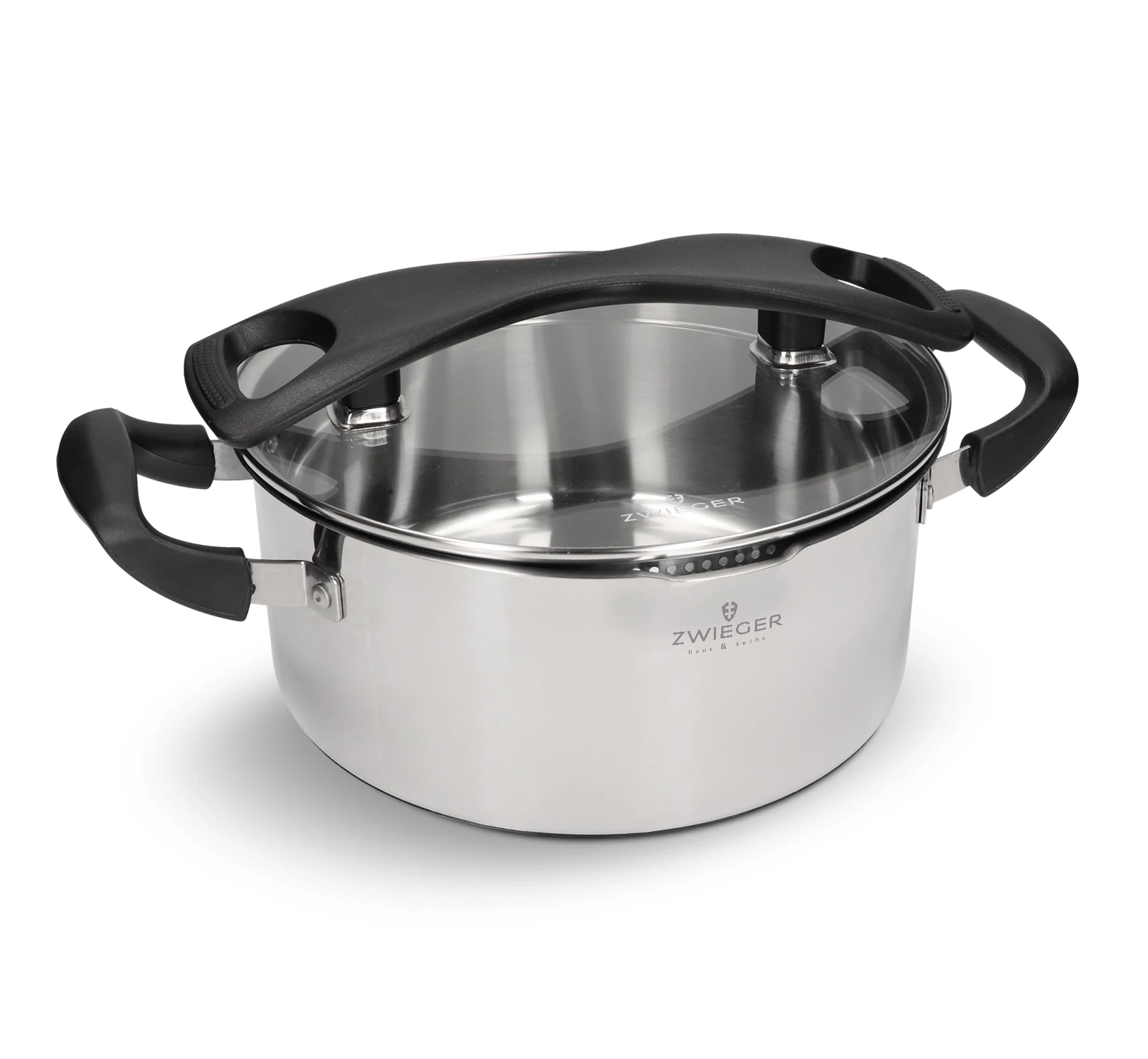 Garnek z cedzakiem 24 cm Gabro Zwieger
