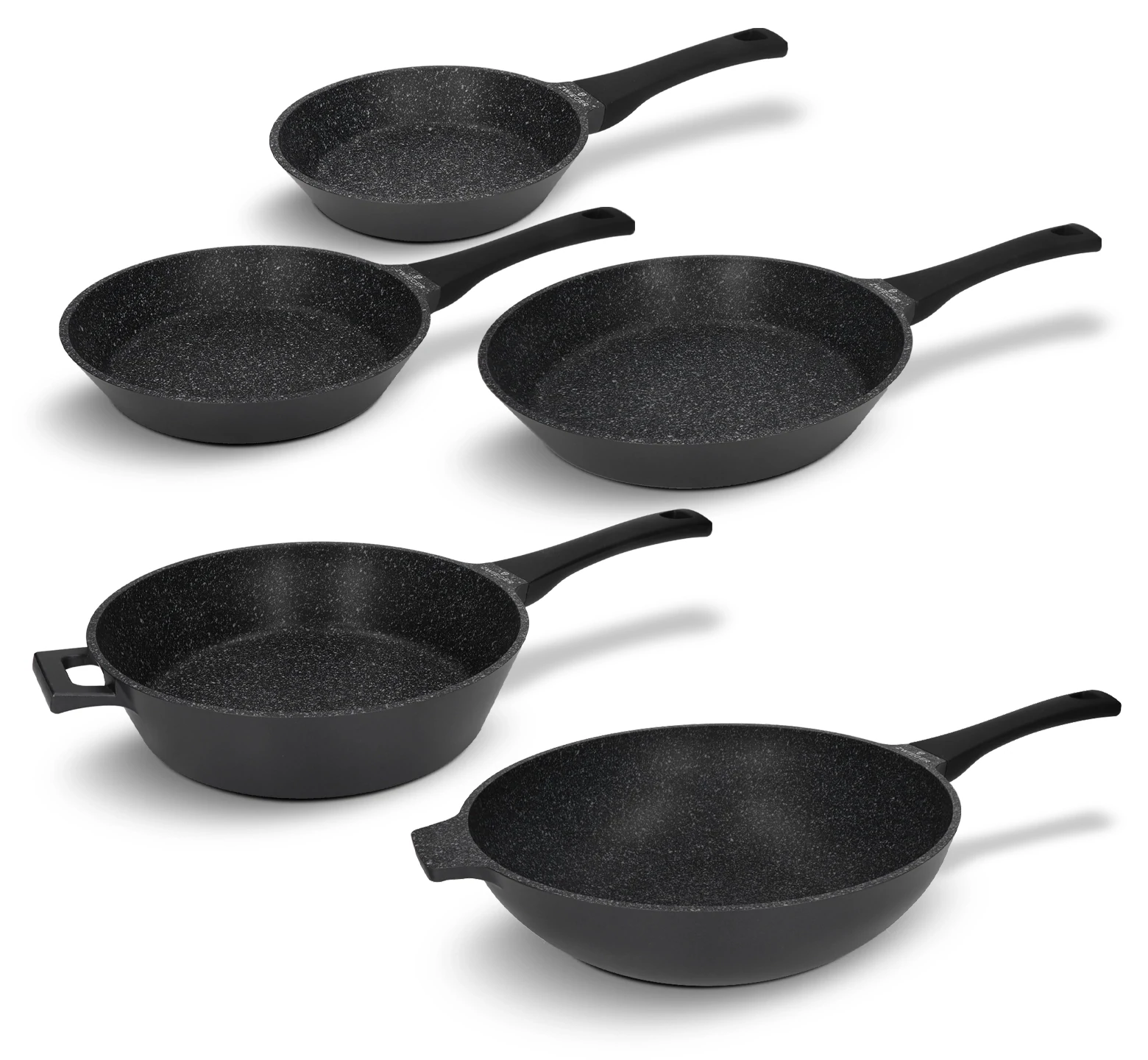 Zestaw patelni 5 el. Black Stone Zwieger