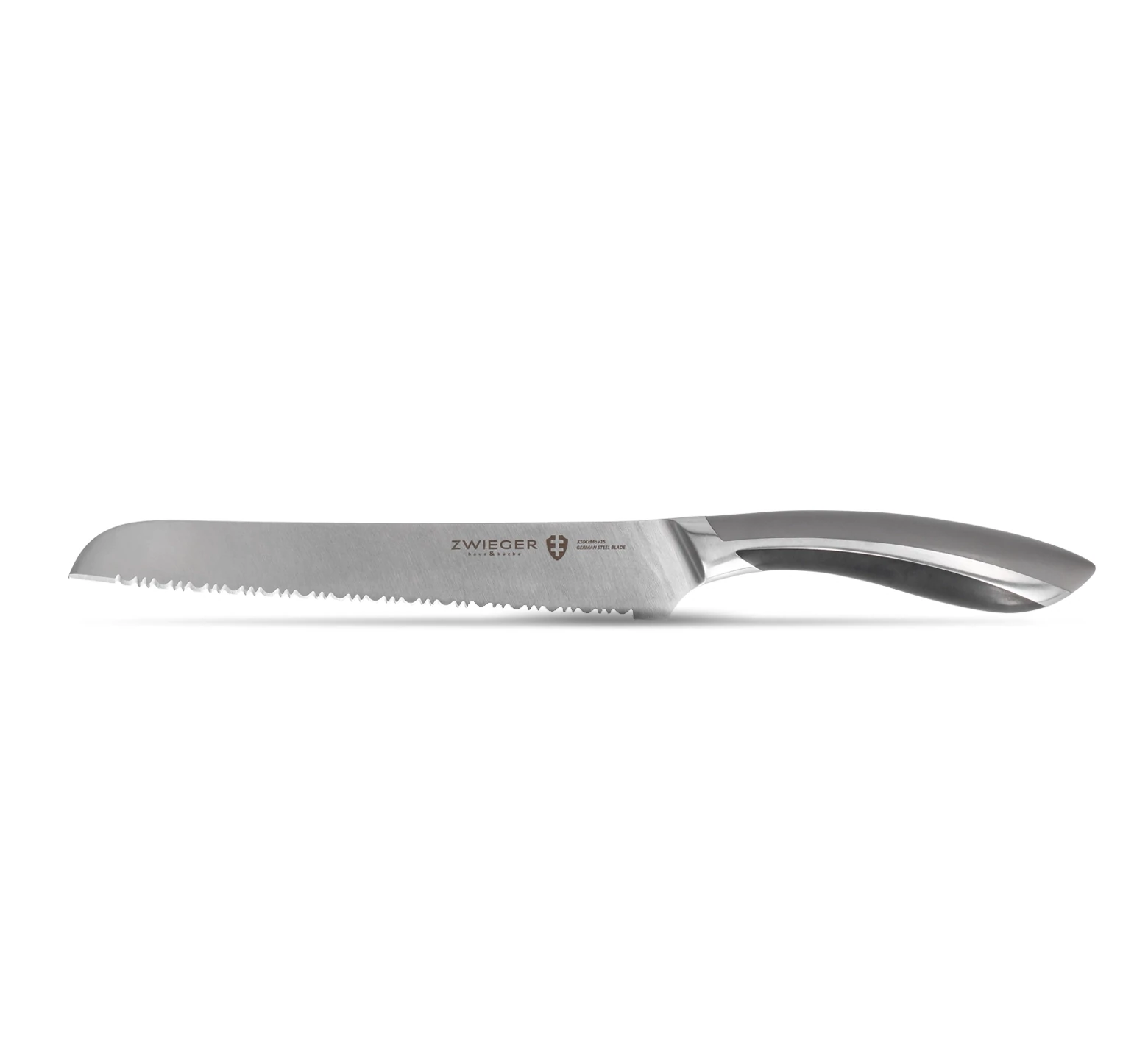 Nóż do chleba 20 cm Black Stone Zwieger