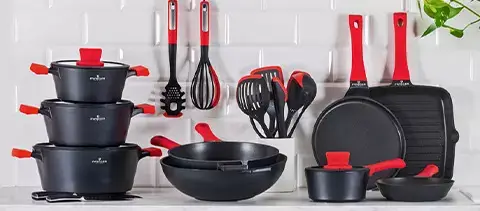 obsidian-zwieger-garnek-garnki-patelnia-patelnie-nalesnikowa-grillowa-wok-rondel-trzepaczka-podbierak-lyzka-makaronu-kolekcja-zestaw