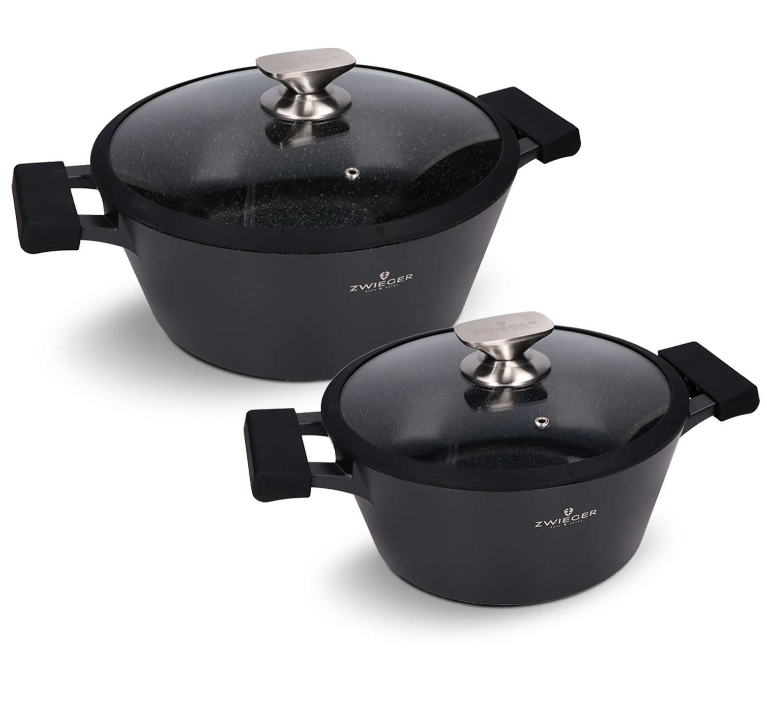 Zestaw garnków 4 el. Black Stone Zwieger